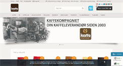 Desktop Screenshot of kaffekompagniet.com